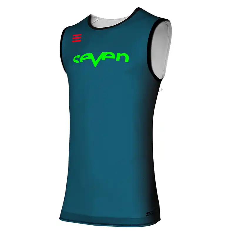 Nuova Collezione Maglia Seven MX Zero Dissolve blu-
