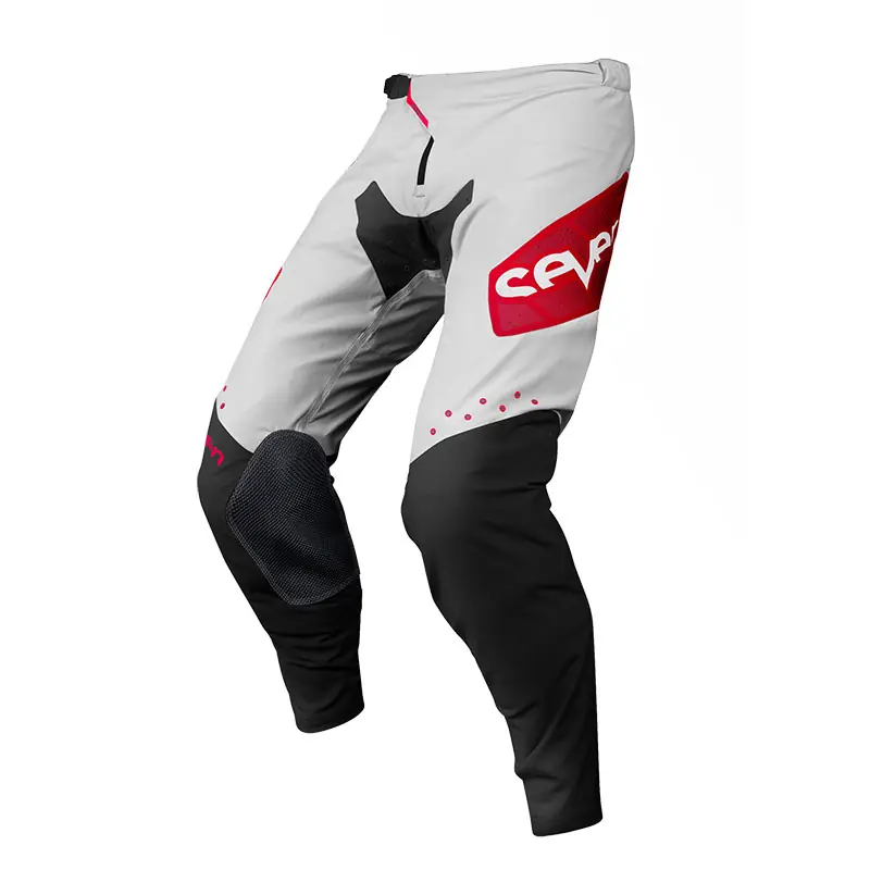 Pantaloni Seven MX Zero Echelon bianco rosso- Consegna Rapida