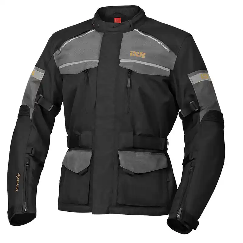 Popolare Giacca IXS Tour Classic GTX nero grigio-