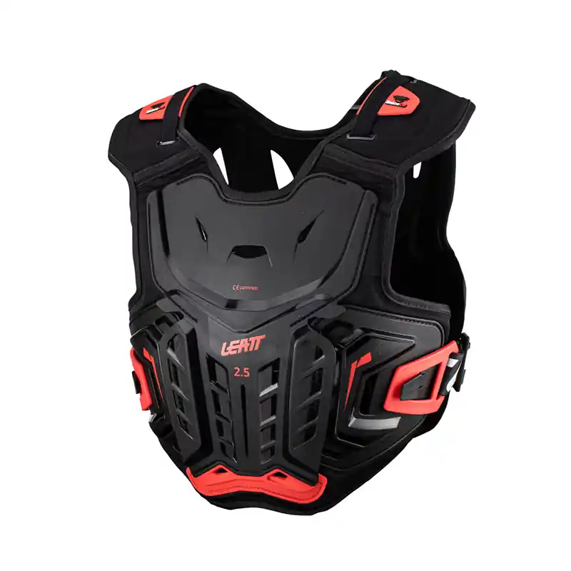 Pettorina Leatt 2.5 Jr nero rosso- Quantità Limitata