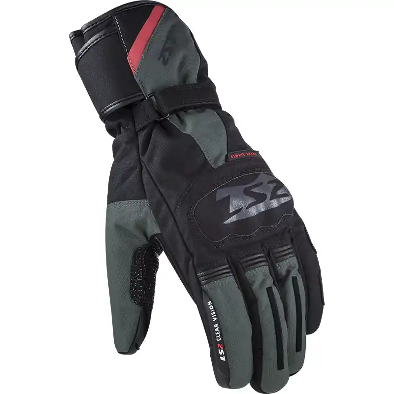 Guanti LS2 Snow nero verde- Prezzo Scontato