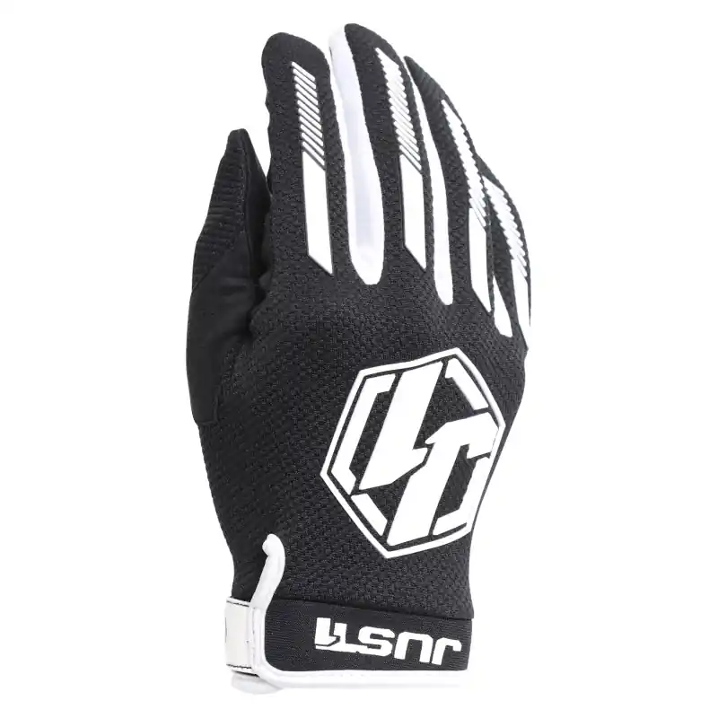 Must-Have Guanti Just-1 J Force nero bianco-