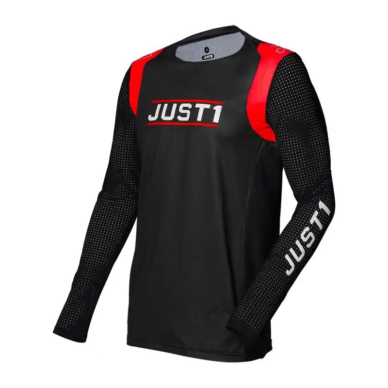Maglia Just-1 J Flex Aria nero rosso- Compra Oggi Stesso