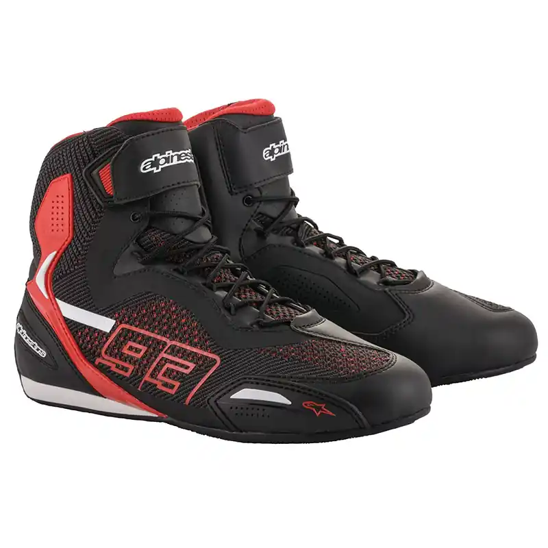 Nuova Collezione Scarpe Alpinestars Austin Knitted nero rosso-