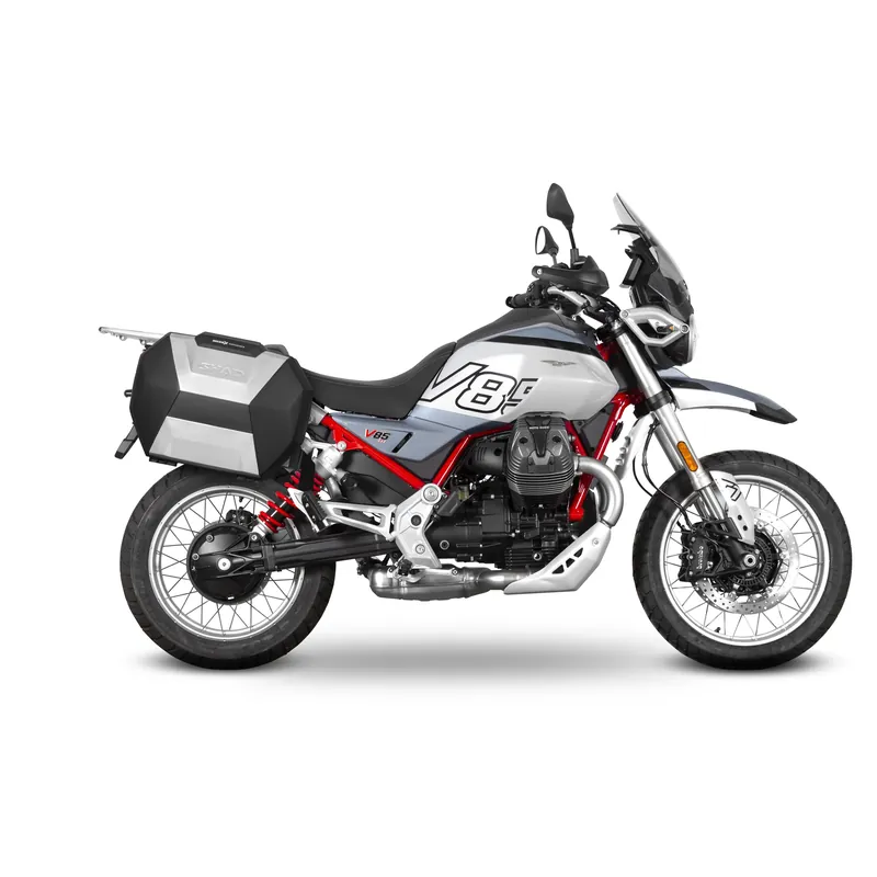 Kit Borse Shad SH38X Alu + 3P System Moto Guzzi V85TT 24- Soddisfatti O Rimborsati
