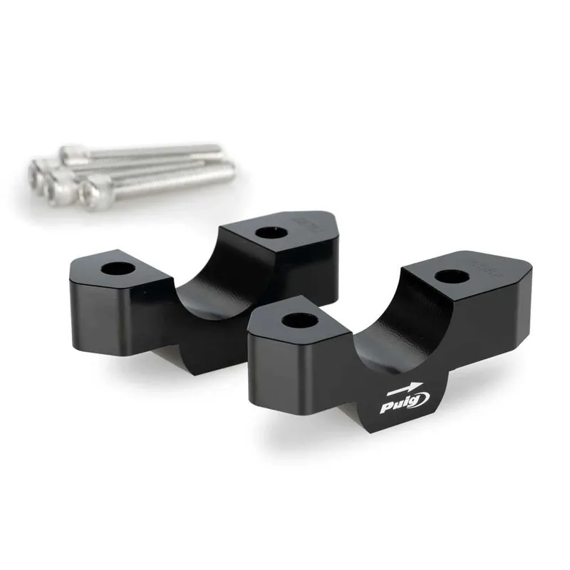 Puig Riser Manubrio per BMW R 1300 GS 20 mm. nero- Subito Disponibile