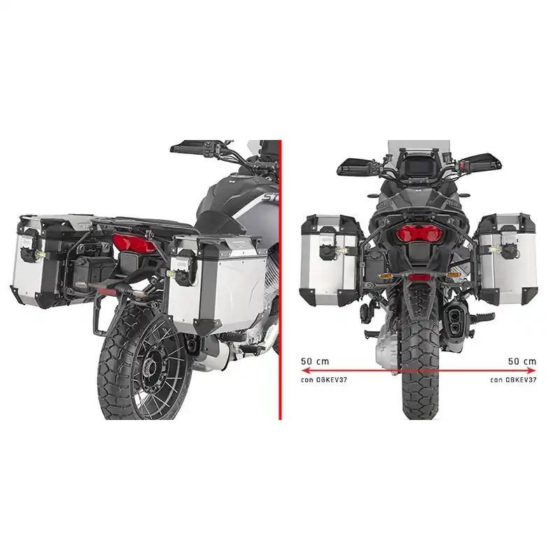 Portavaligie Laterale Givi PLO8208CAM- Spedizione Espresso