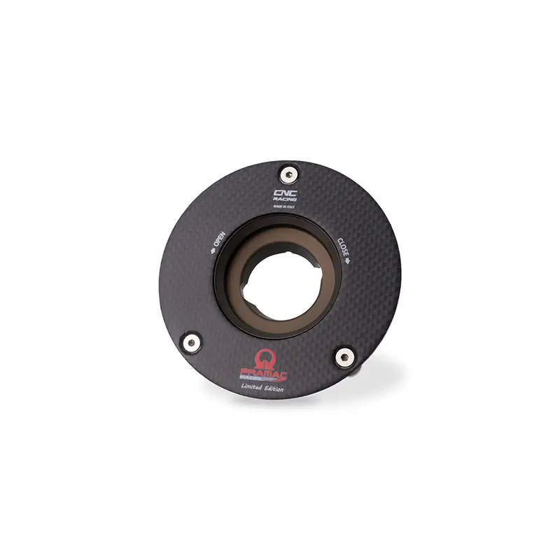 Tappo Serbatoio Cnc Racing Pramac LTD lucido- Super Prezzo