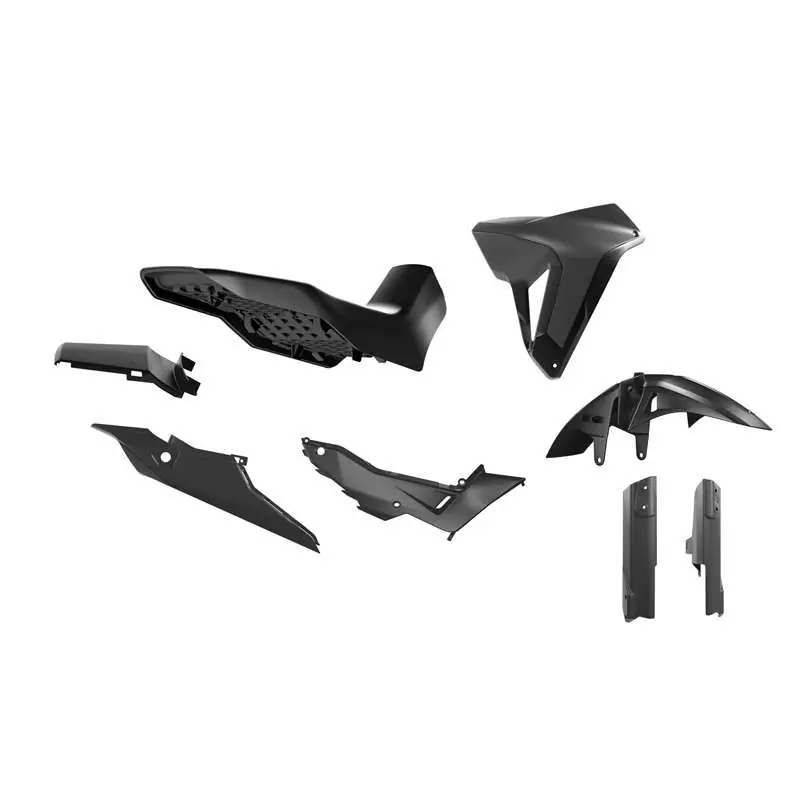 Racetech Kit plastiche per Honda Transalp 750 nero- Prezzo Scontato