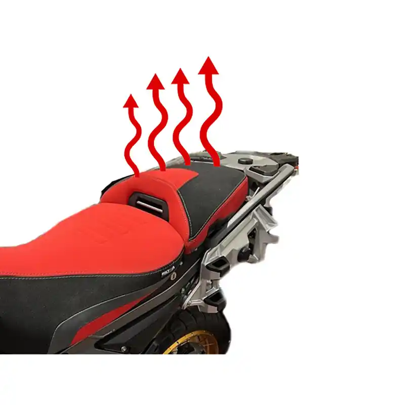 Sella Posteriore Riscaldata Isotta R1300GS ADV rosso- Ultimissimo Modello
