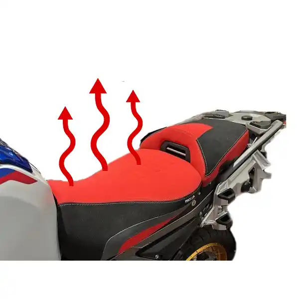 Spedizione Gratuita Sella Anteriore Ribassata Riscaldata R1300GS ADV rosso-