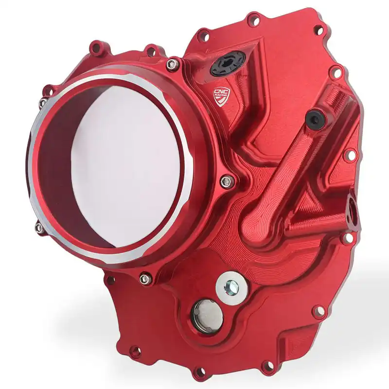 Cnc Carter Frizione per Ducati V2 MY2025 rosso- Acquista Ora