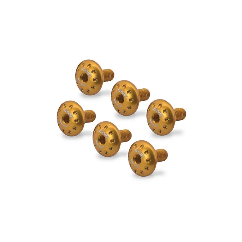 Kit Viti CNC Cover Laterale Radiatore KV325 oro- Solo Oggi