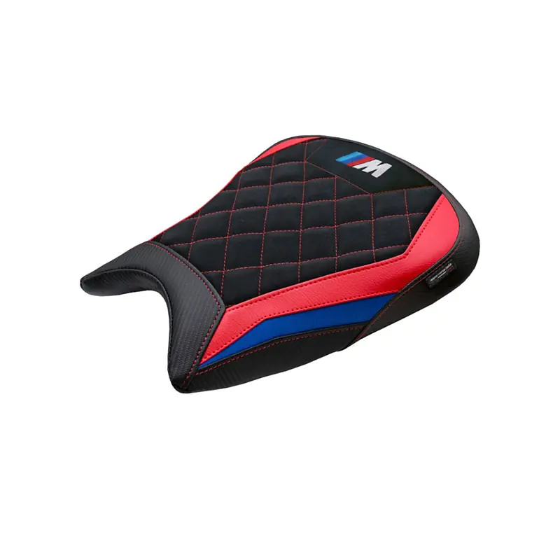 Rivestimento Sella Melk Velvet M1000 RR 2023 rosso blu- Di Tendenza