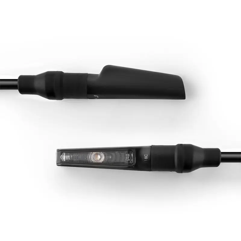 Coppia Frecce Rizoma Corsa nero opaco- Offerta Lampo