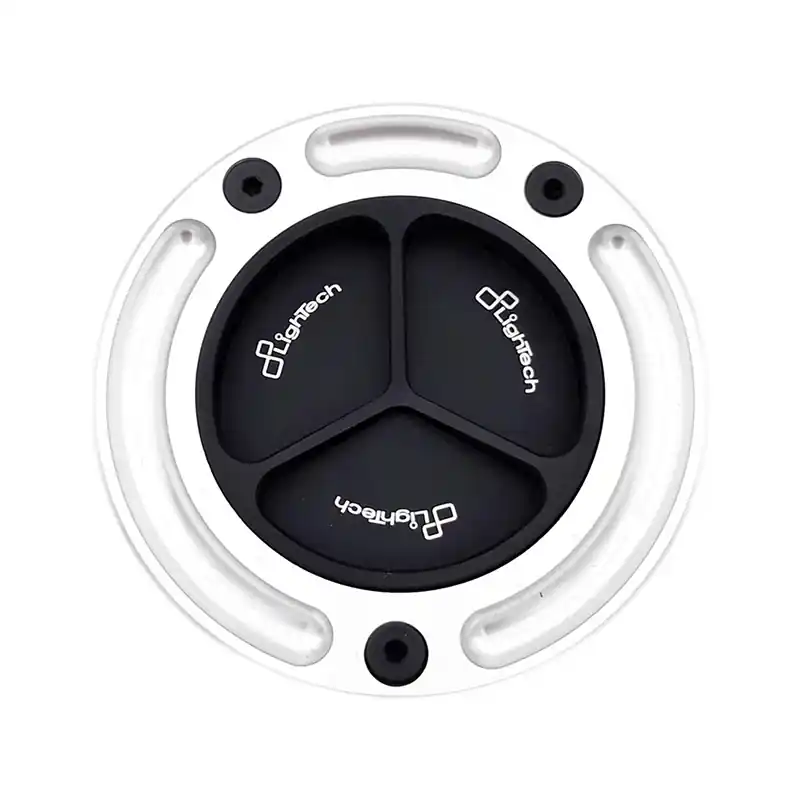 Tappo Serbatoio Lightech TF23 nero argento- Spedizione Espresso