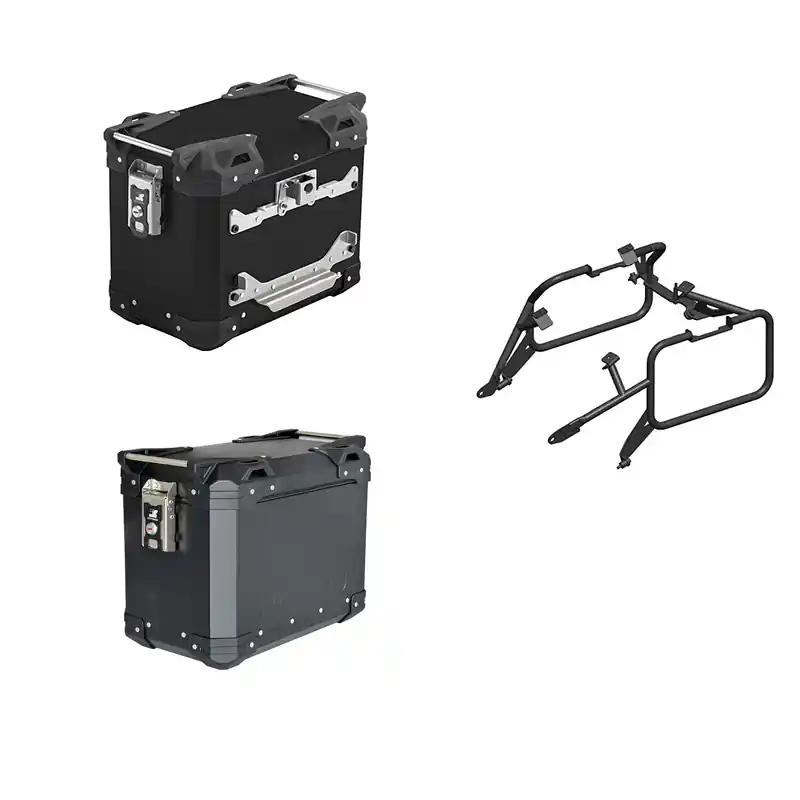 Miglior Prezzo Kit Valigie MyTech Raid Pro 48 R1300GS nero-