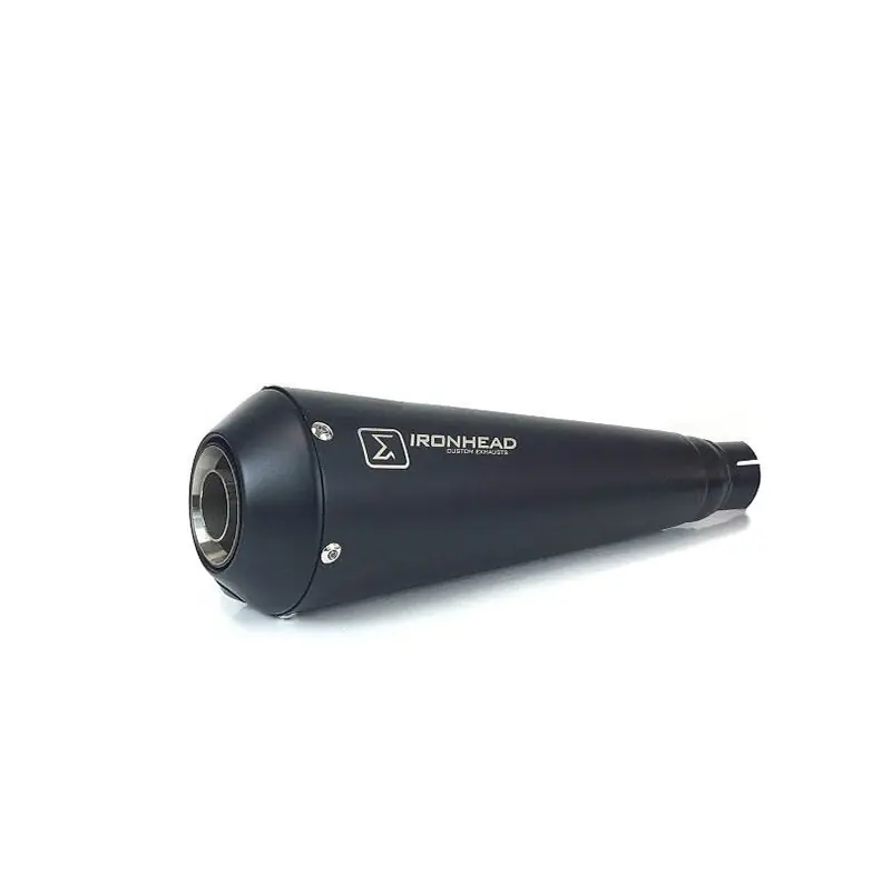 Promozione Ixil Ironhead Conical Inox Nero Destro Slip On V7 850-