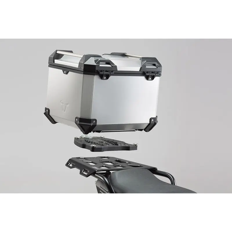 Kit Bauletto Sw Motech Trax ADV MTS 1200 13 argento- Vendita Finale