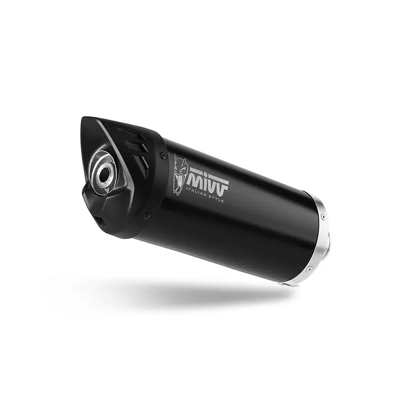 Mivv Mover Inox Nero Euro 5 Slip On Aprilia SR200- Offerta Speciale