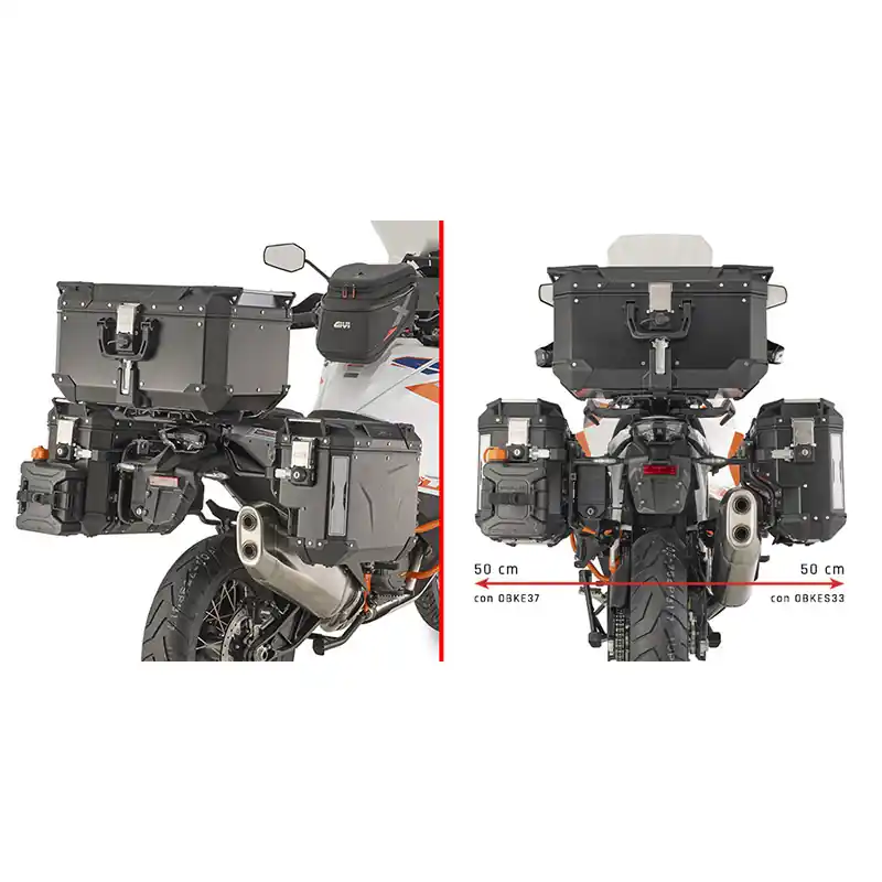 Portavaligie Laterale Givi PLOS7713CAM- Miglior Prezzo