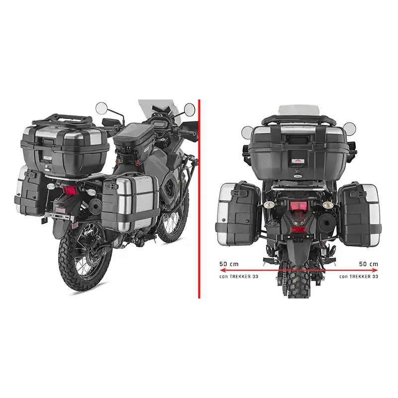 Portavaligie Laterale Givi PL4133- Spedito Oggi