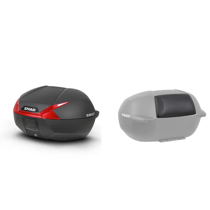Bauletto Shad SH47 nero catadiottri rossi- Economico