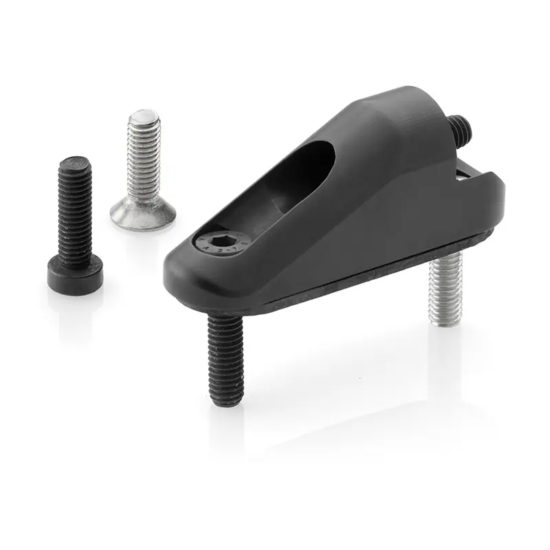 Adattatore Specchio Rizoma BS779 nero- Pagamento Sicuro