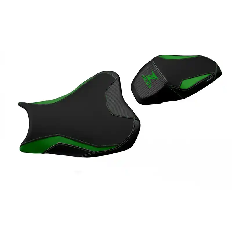 Di Tendenza Rivestimento Sella Suhl 1 Kawasaki Z900 verde-