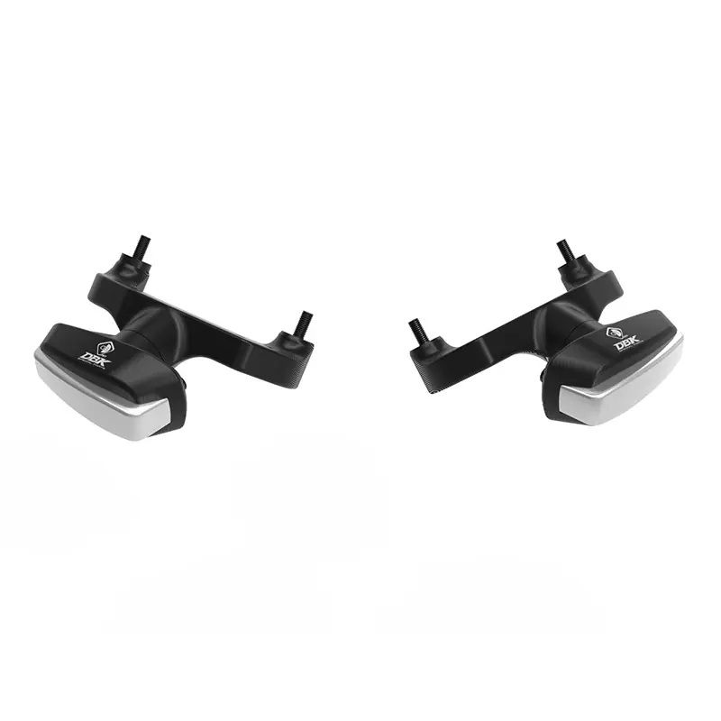 Promozione Esclusiva Protezione Collettori Dbk Moto Guzzi V100 argento-