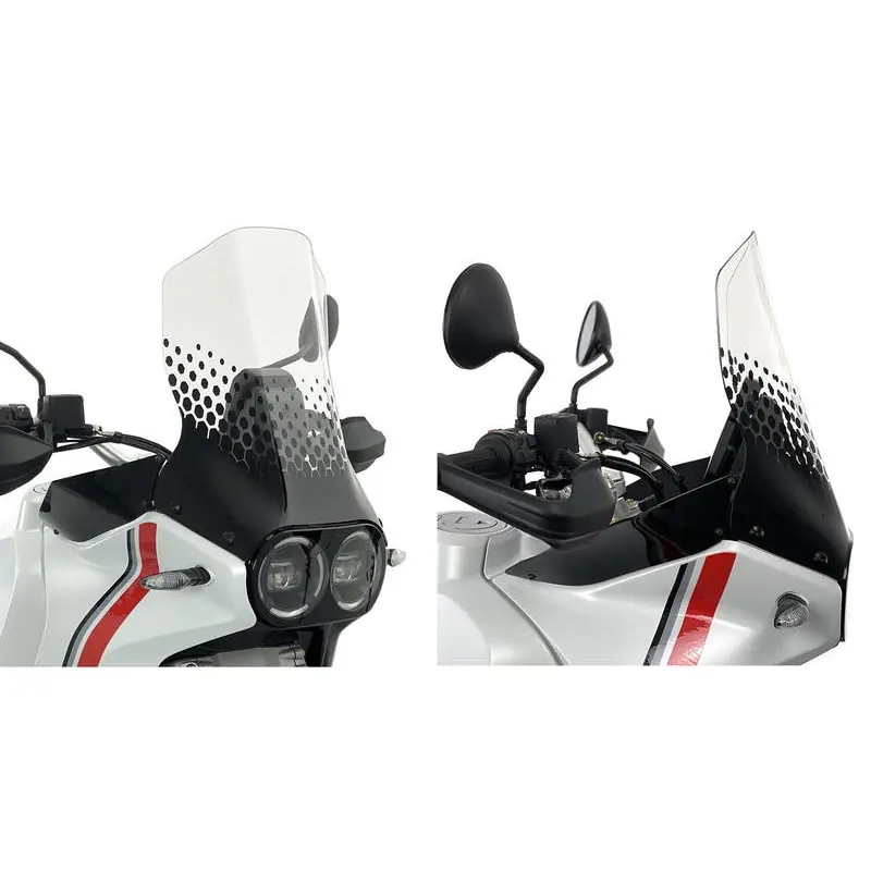 Vendita Finale Cupolino Cnc Racing Adventure DesertX trasparente-