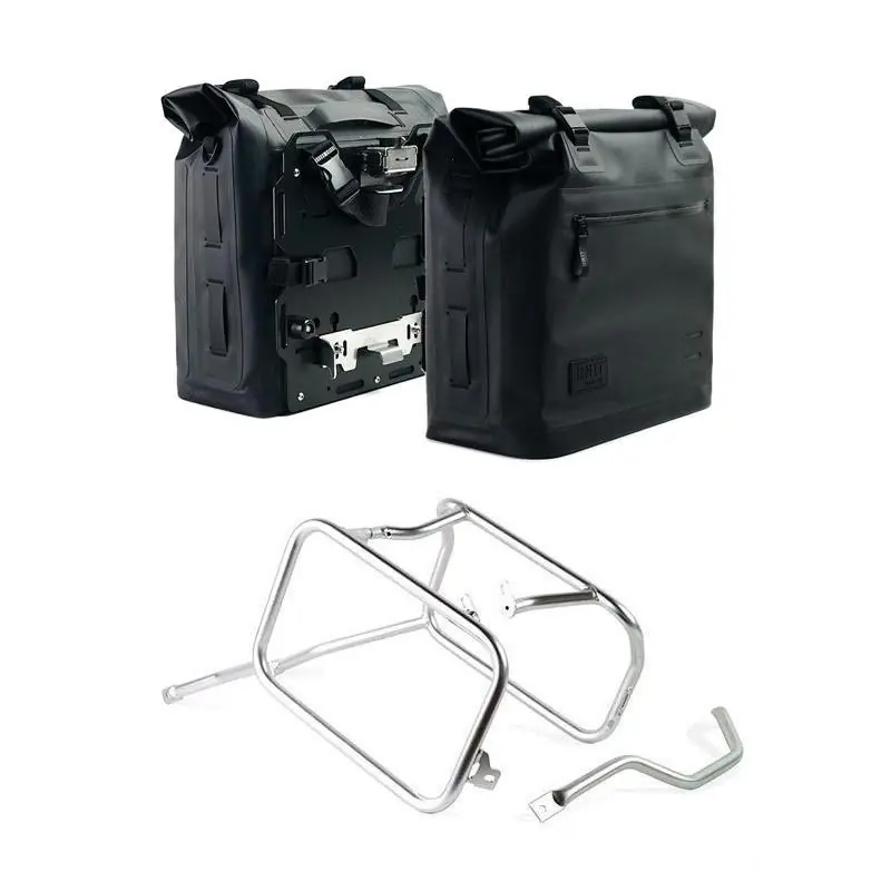 Non Perdere Borse Unit Garage Khali AL0C Triumph 1200 XC argento-