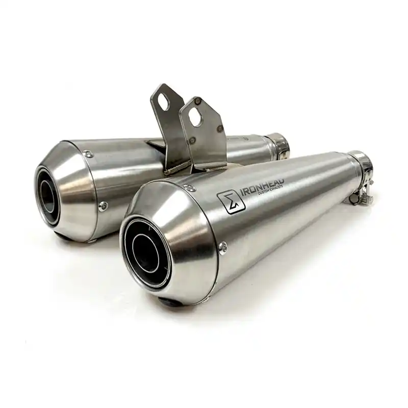 Ixil Ironhead Conical Inox 2 Slip Ons Street Twin 900- Prezzo Ridotto