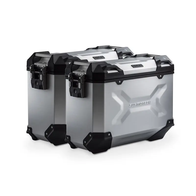 Non Perdere Set Valigie Telai Sw Motech Trax Adv 37lt BMW R1300 GS grigio-