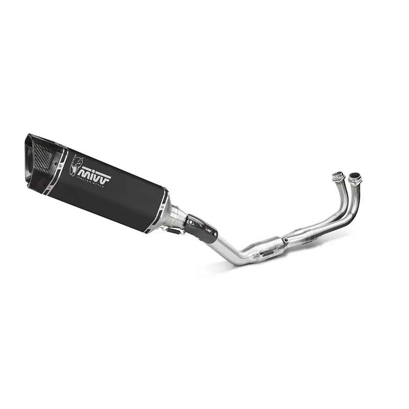 Più Venduto Kit Mivv SR-1 Nero Inox Omologato T-Max 560-