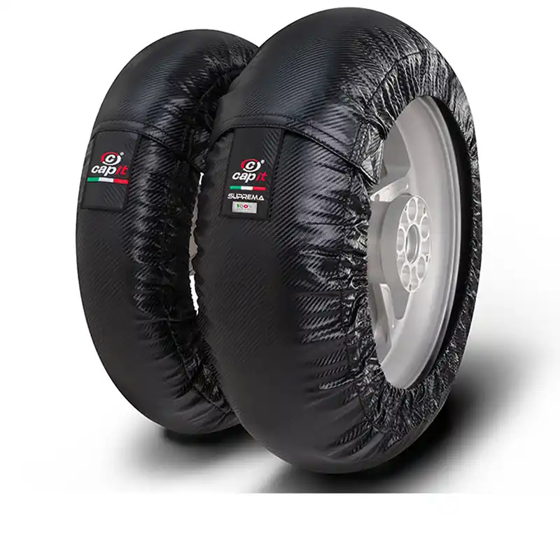 Termocoperte Capit Suprema Spina M/XL carbon look-EU-220/230V Occasione Imperdibile