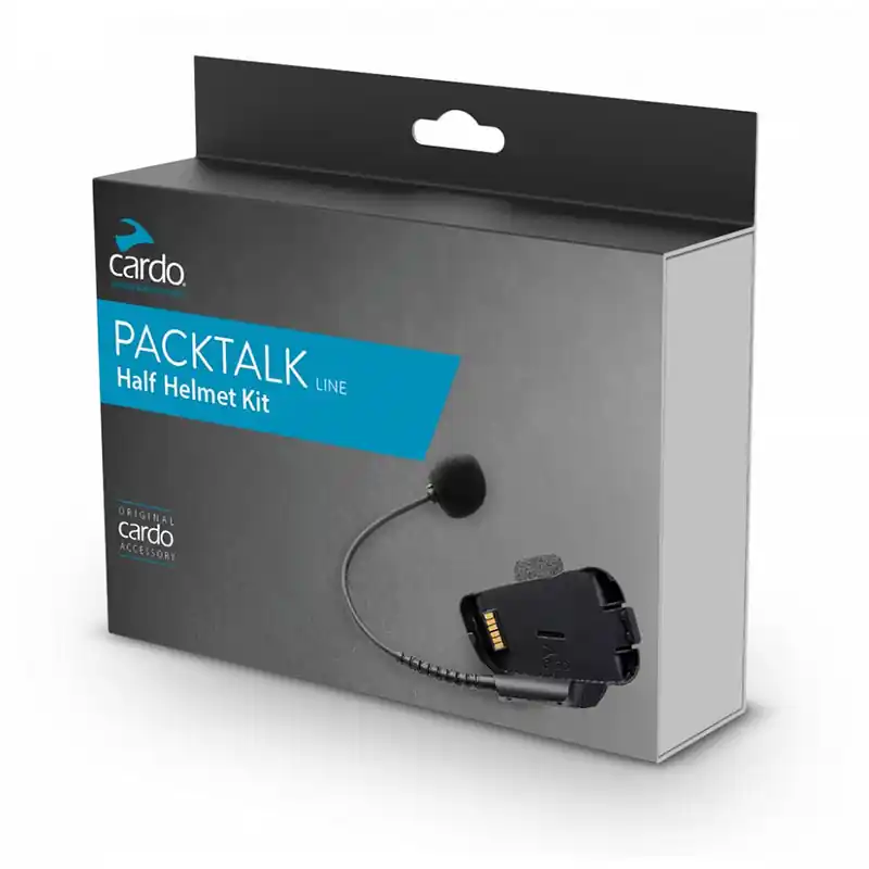 Nuovo Arrivo Cardo Packtalk Line Half Helmet Kit-