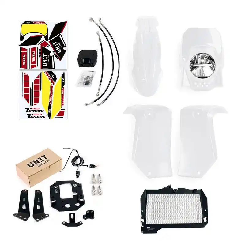 Kit Unit Garage Yamaha Tenere 700 Competition bianco- Nuovo Arrivo