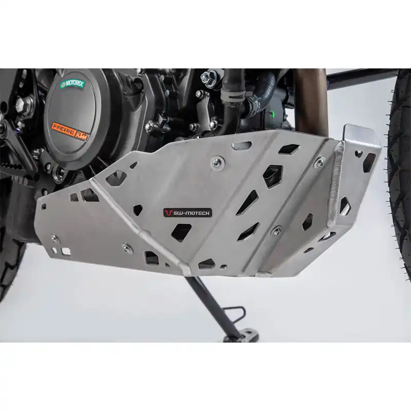 Ultimissimo Modello Paracoppa Sw Motech Alluminio KTM 390 ADV argento-