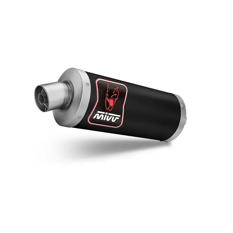 Mivv Dakar Nero Inox Euro 5 Slip On Tuareg 660- Più Venduto