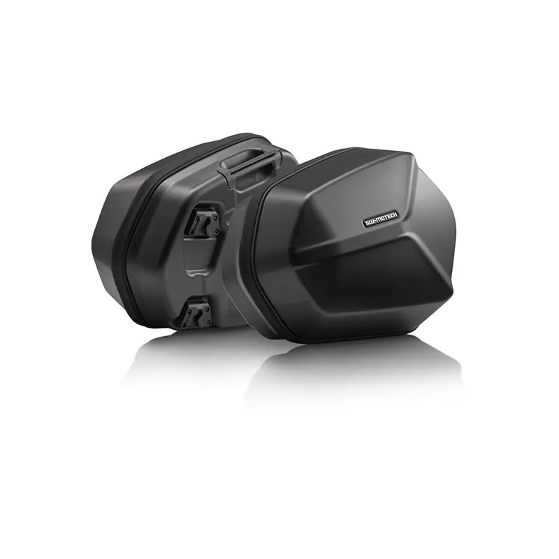 Nuovo Arrivo Kit Valigie Sw Motech Aero ABS Tracer 9 nero-