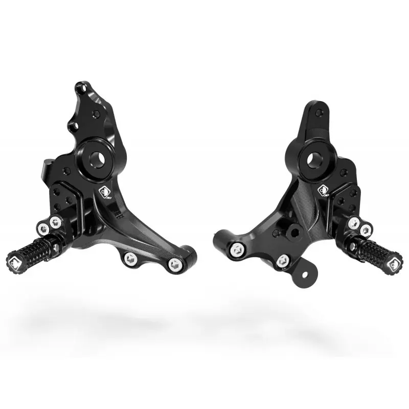 Pedane Ducabike PRM93701 M937 nero- Solo Oggi