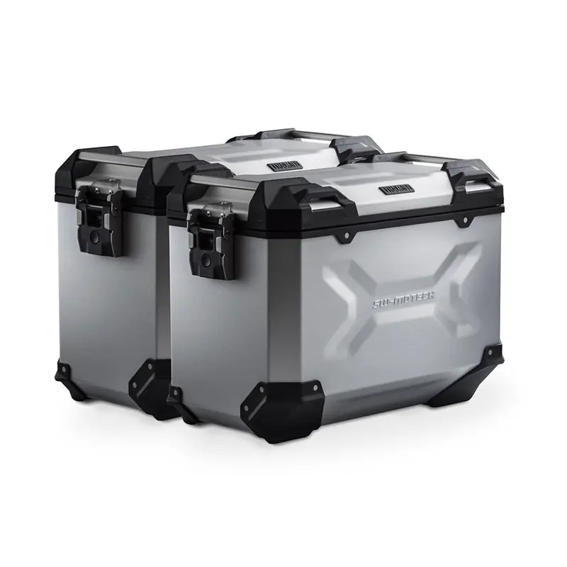 Kit Valigie Sw Motech Trax ADV 45 F900 XR argento- Spedito Oggi