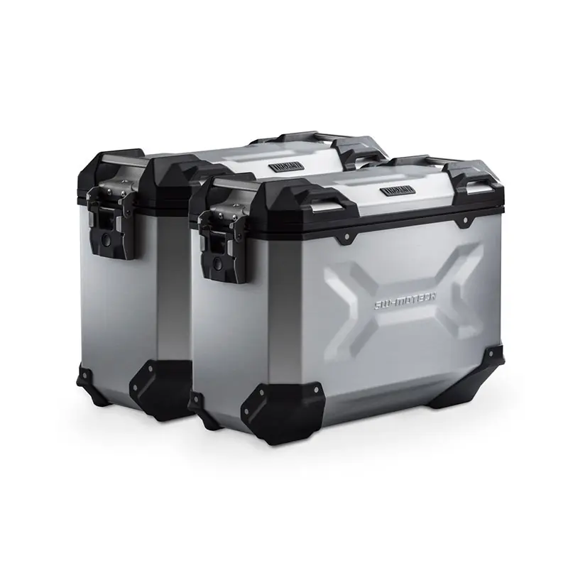 Non Perdere Kit Valigie Sw Motech Trax ADV 37 S1000XR argento-