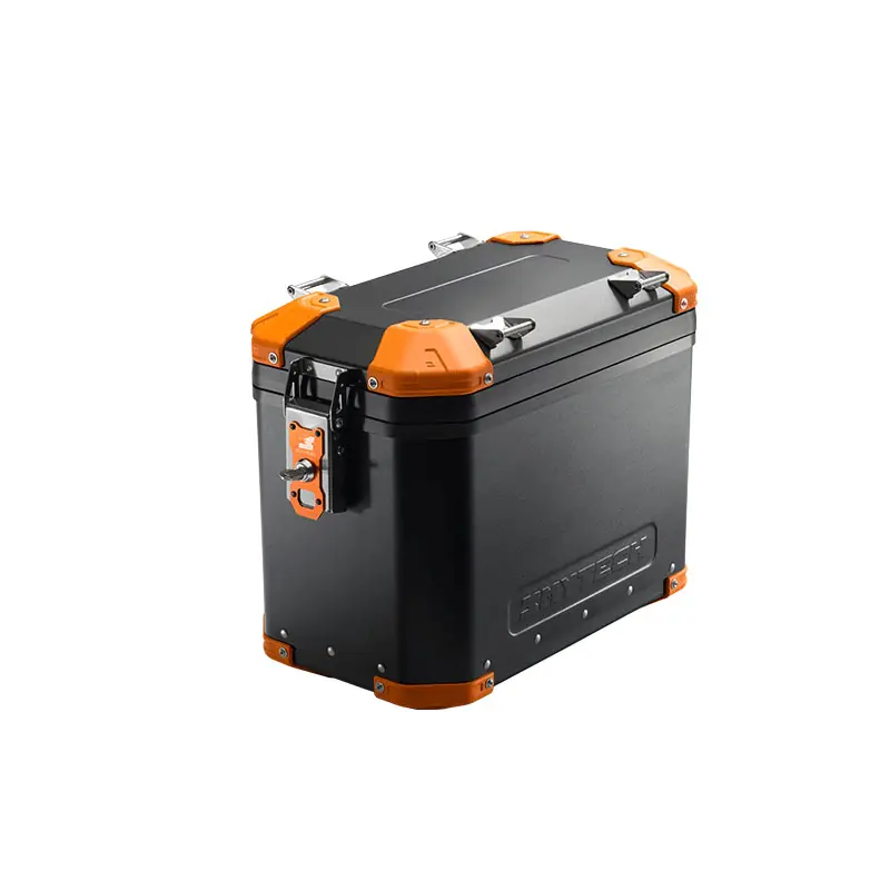 Valigia Dritta MyTech Model-X 39 LT nero arancio- Economico