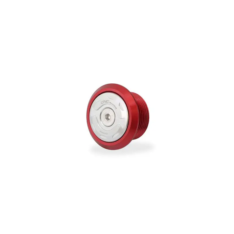 Tappo Alternatore CNC Racing TA170 rosso argento- Offerta Del Giorno
