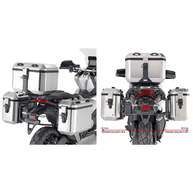 Occasione Imperdibile Portavaligie Laterale Givi PLO1188MK One-Fit-