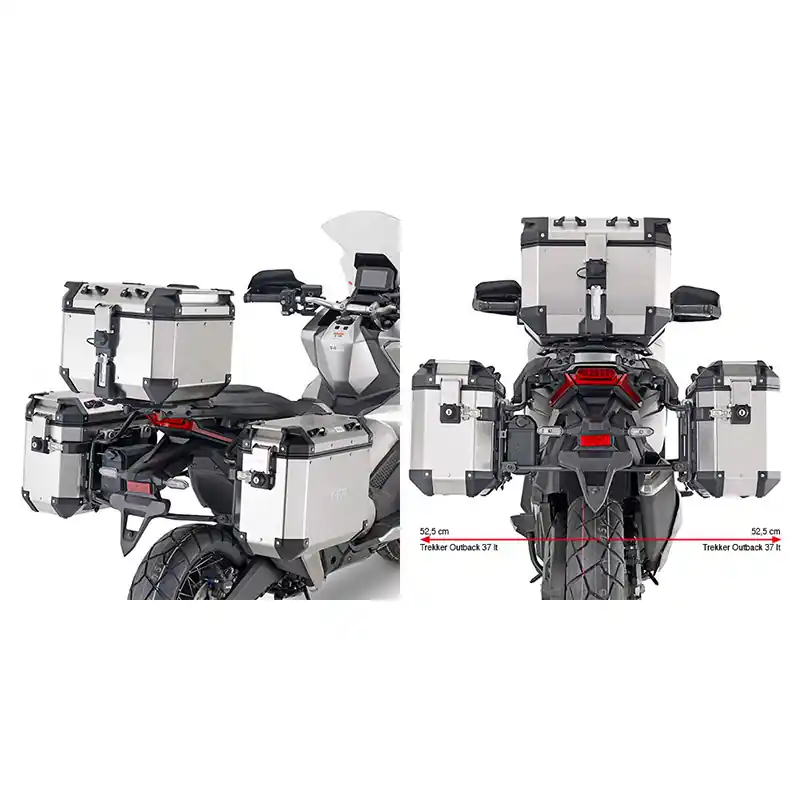 Portavaligie Laterale Givi PLO1188CAM- Novità