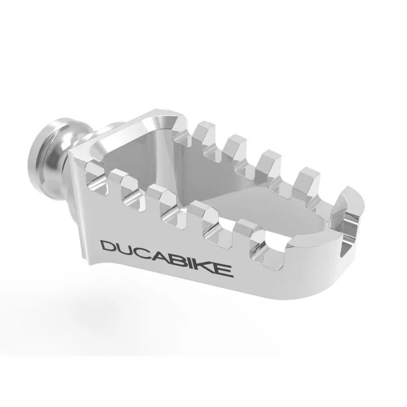 Vendita Finale Pedale Freno Ducabike RPPIF04 Rally argento-
