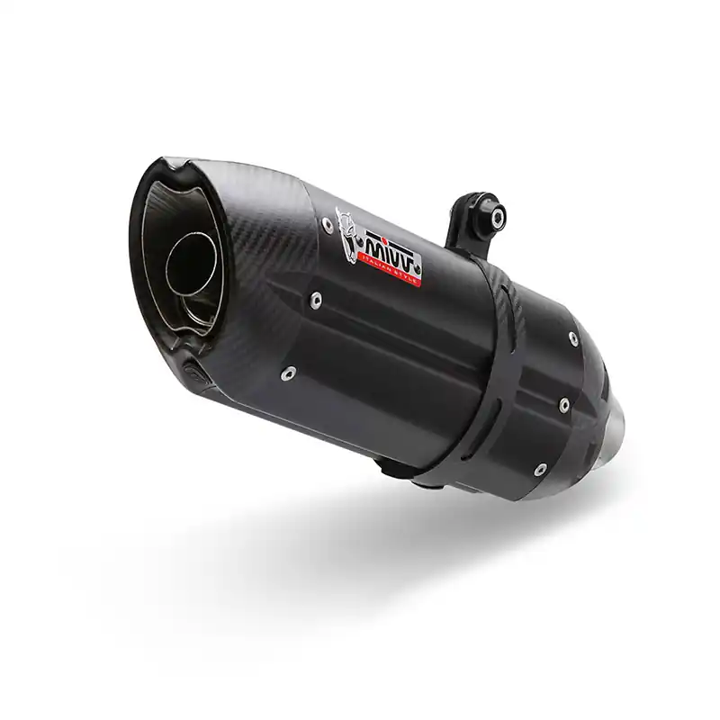 Nuova Collezione Mivv Suono Nero Inox Omologato Slip On GSX-R 750-
